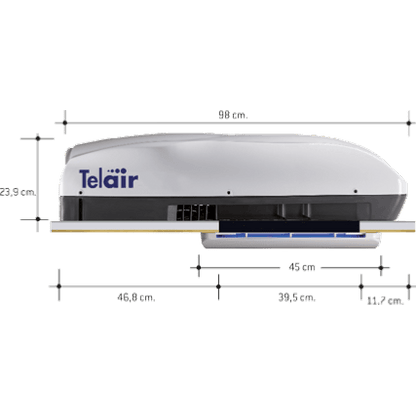 Telair 5900h Silent Air Conditioner With Heat Pump