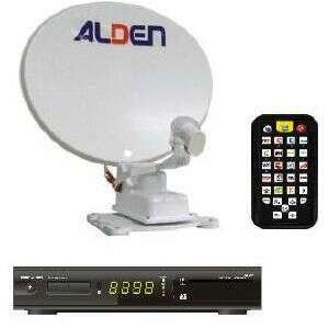 Alden Onelight 65 Auto Satellite Antenna Kit Tnt Decoder