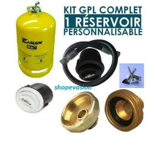 Kit Une Bouteille Gpl Reservoir Rechargeable Gaslow 12l/ / 6kg Luxe