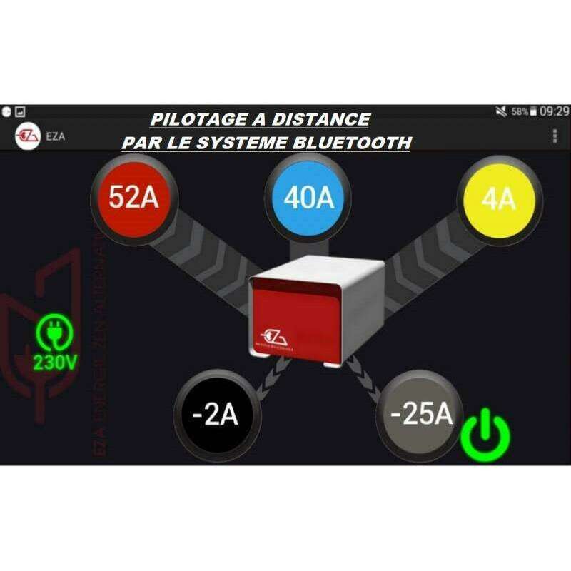 Lifepo4 battery Eza 130 Ah Smart Connect