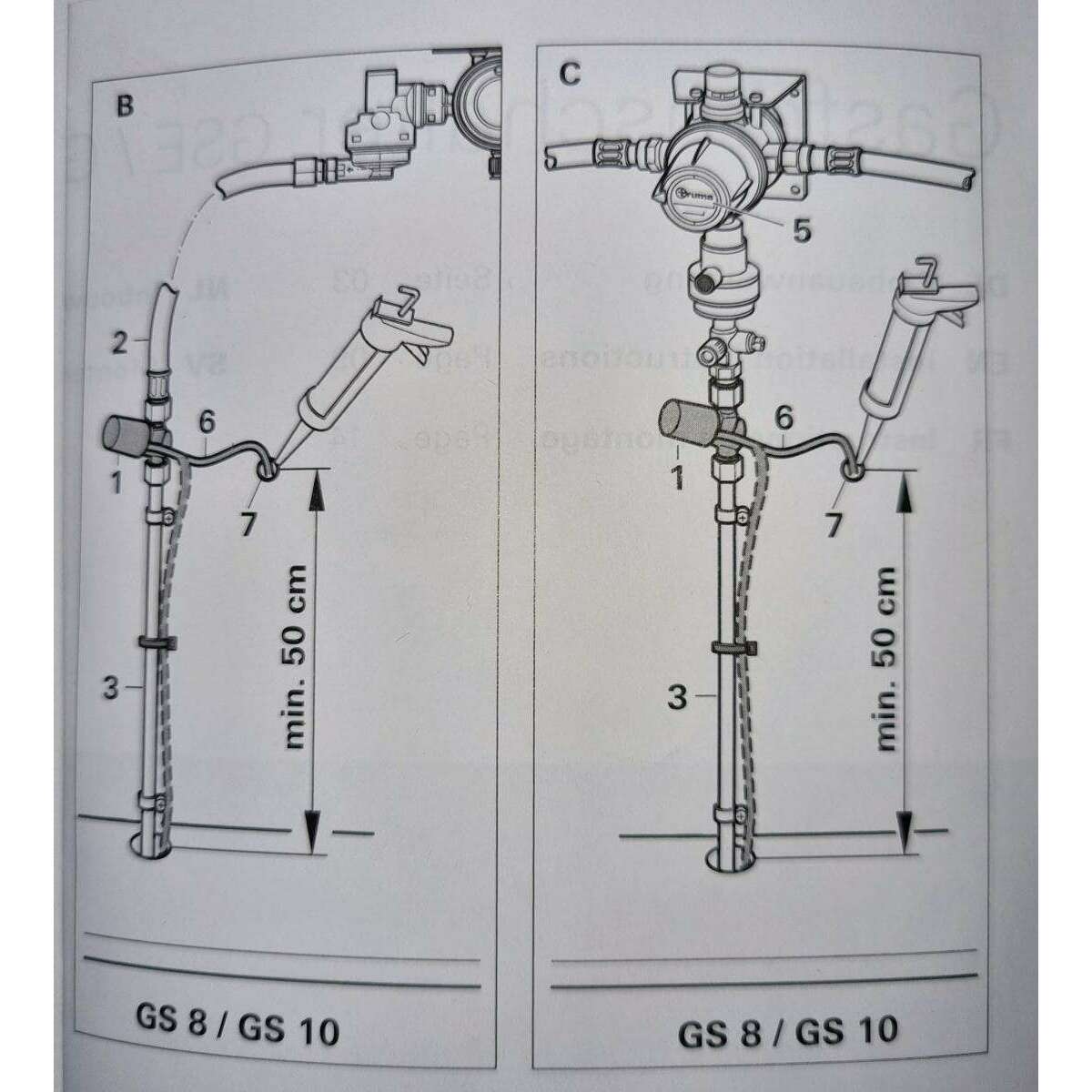 Electric Tap With Solenoid Valve Gs10 Mounting On 10mm Tube