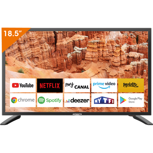 19' (48cm) Web-OS Bluetooth Connected TV - Mobile TV Camping Car