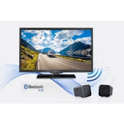 22' (55cm) Web-OS Bluetooth Connected TV - Mobile TV Camping Car